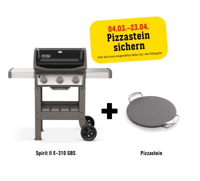 Weber Gasgrill Spirit II E-310 GBS, schwarz